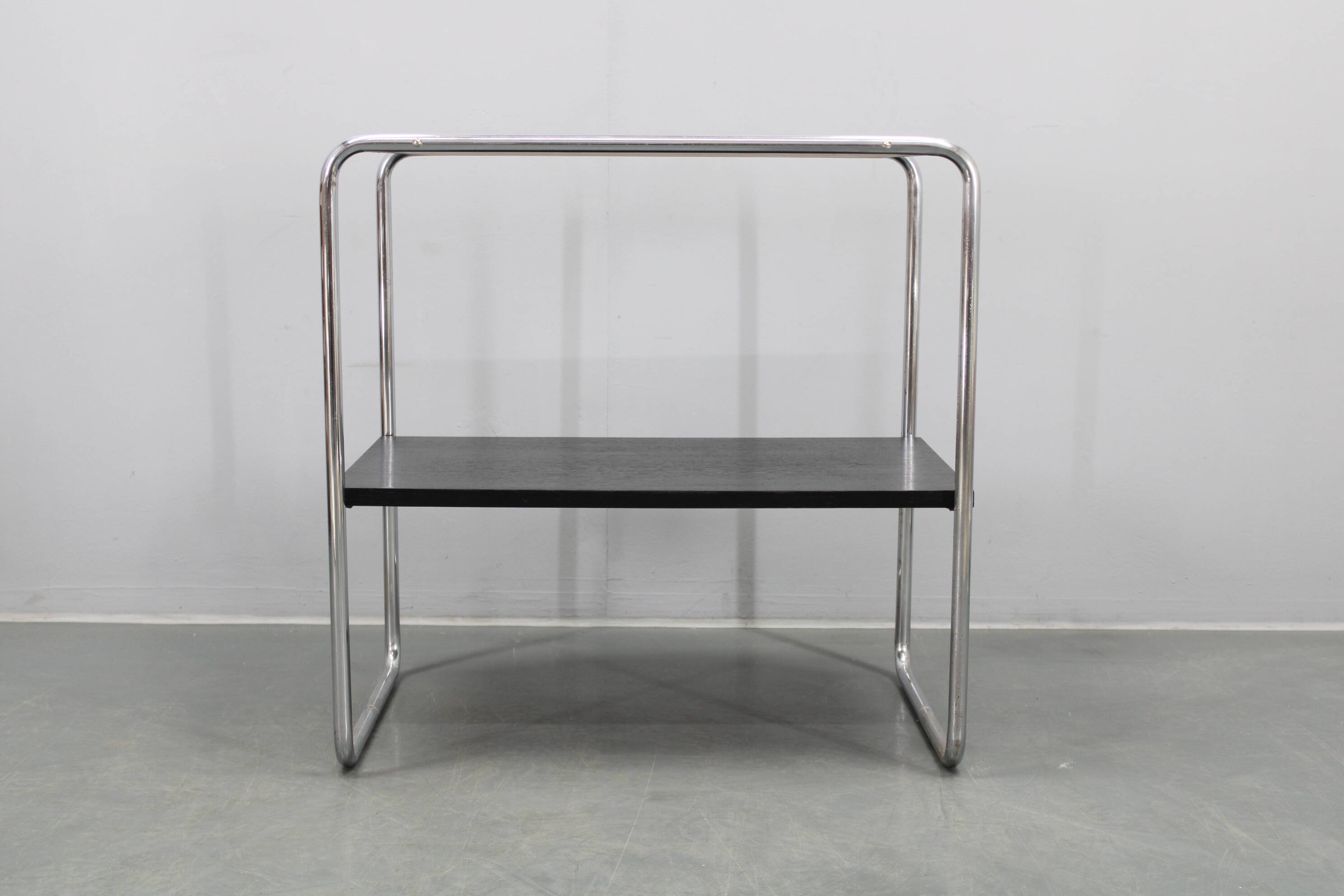 1930s Marcel Breuer Bauhaus Tubular Console Tabl , Model B12,Czechoslovakia