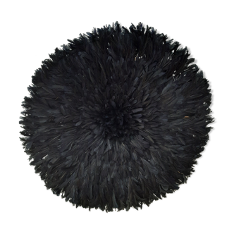 Black juju hat of 60 cm