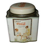 Old metal advertising box "Coca Cola"