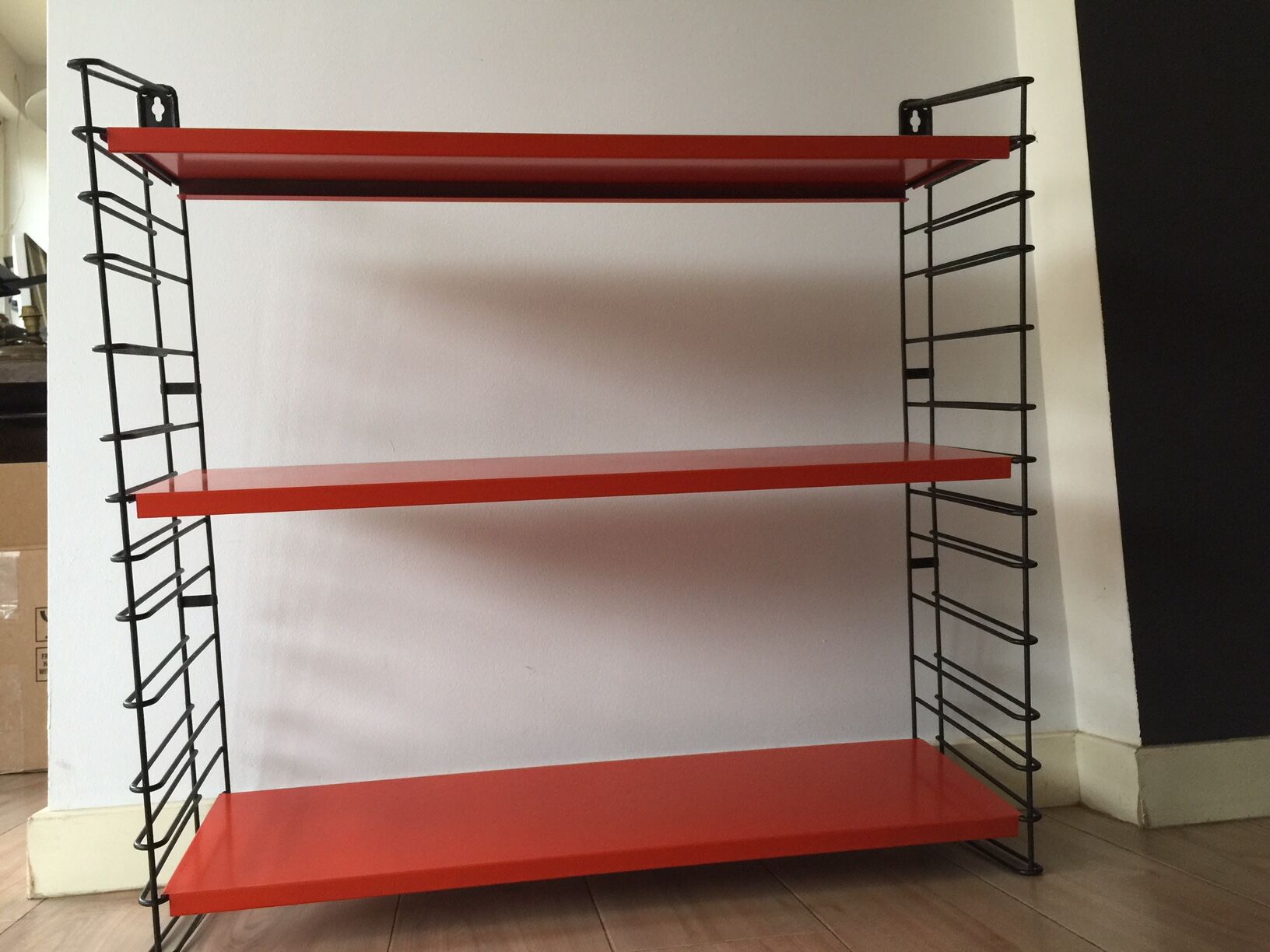 Wall shelf by a. d. dekker for taken, netherlands, 1950 s