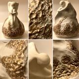 Signed plaster statuette