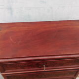 Semainier Louis Philippe mahogany