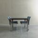 Dining table by Giovanni Offredi for Saporiti