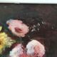 Peinture sur carton entoilé
