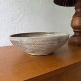 Large glazed stoneware bowl from the 60s
