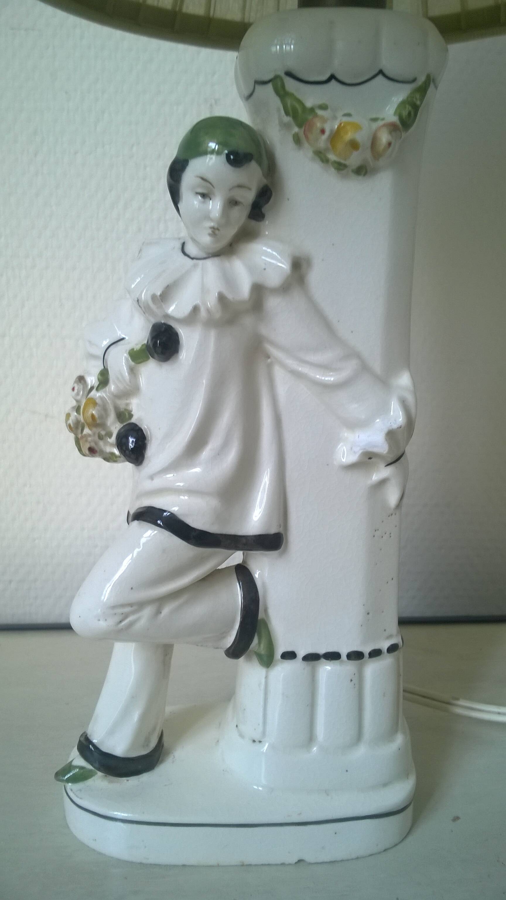 Vintage ceramic table lamp