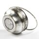 Art Nouveau sugar bowl, silver-plated metal, Sweden, early 20th century