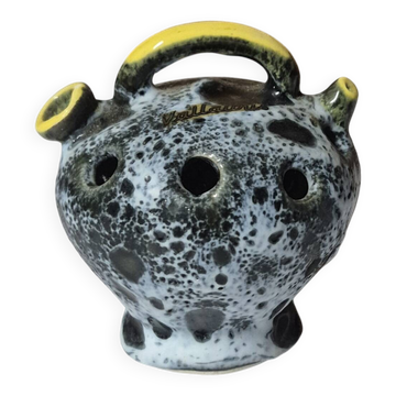 Vase pique-fleur en céramique Vallauris