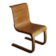 Alvar Aalto model no.21 chair with rare karelian birch seat, Finland 1930s