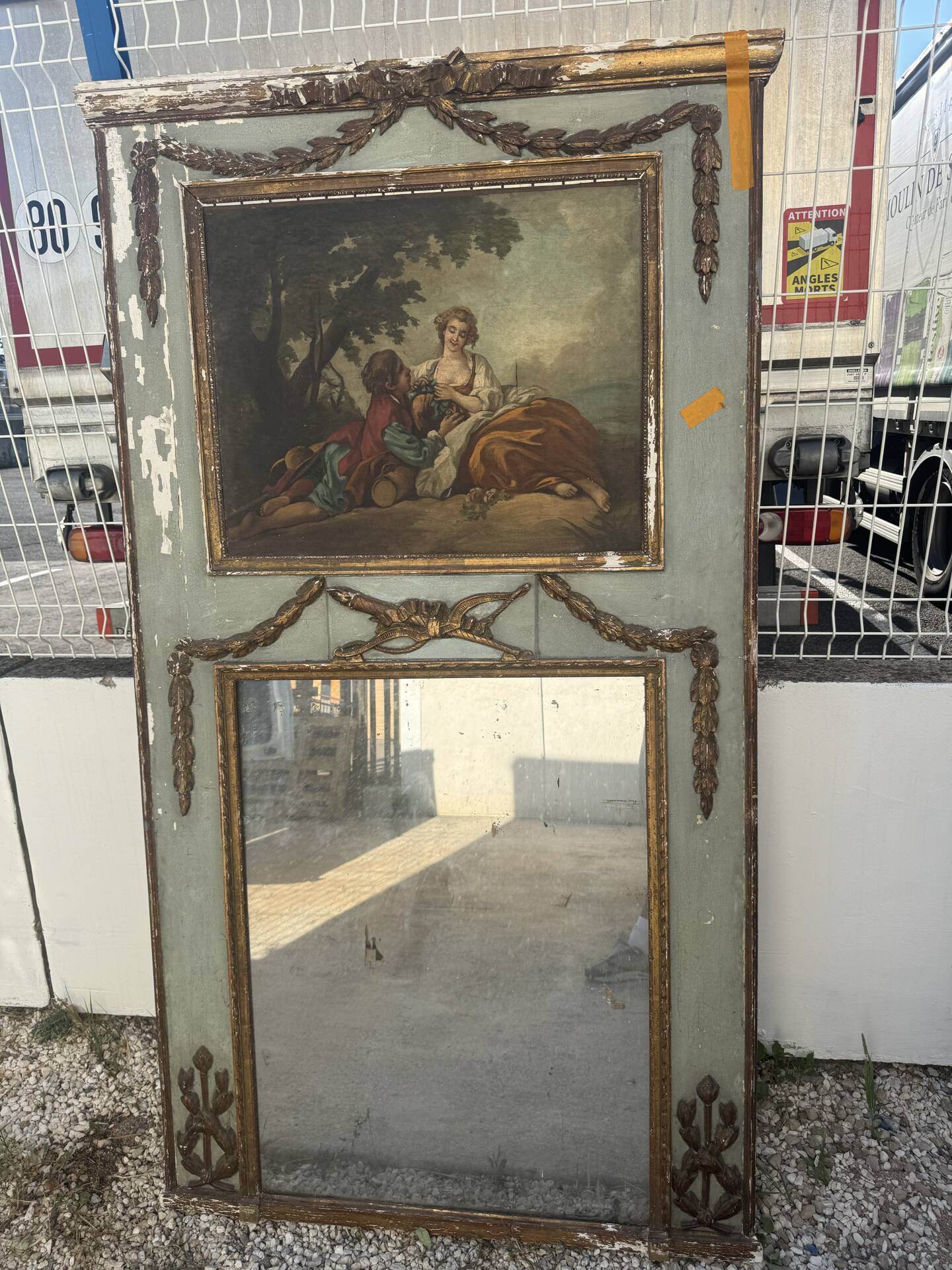 Trumeau style Louis XVI, 19th century