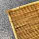 Table basse en bambou et rotin 1960