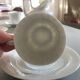 Fine white porcelain coffee service