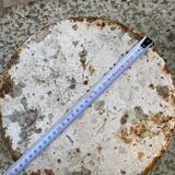 Industrial metal stool