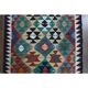 Turkish Vintage Oushak Runner Handwoven Wool Colorful Runner Rug 97x302