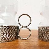 Mid-century Finnish Tsaikka tea glass by Timo Sarpaneva for Iittala.