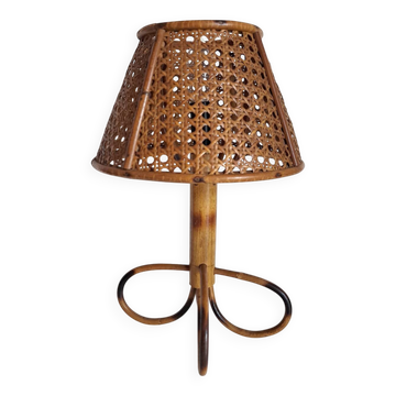 Old bamboo lamp