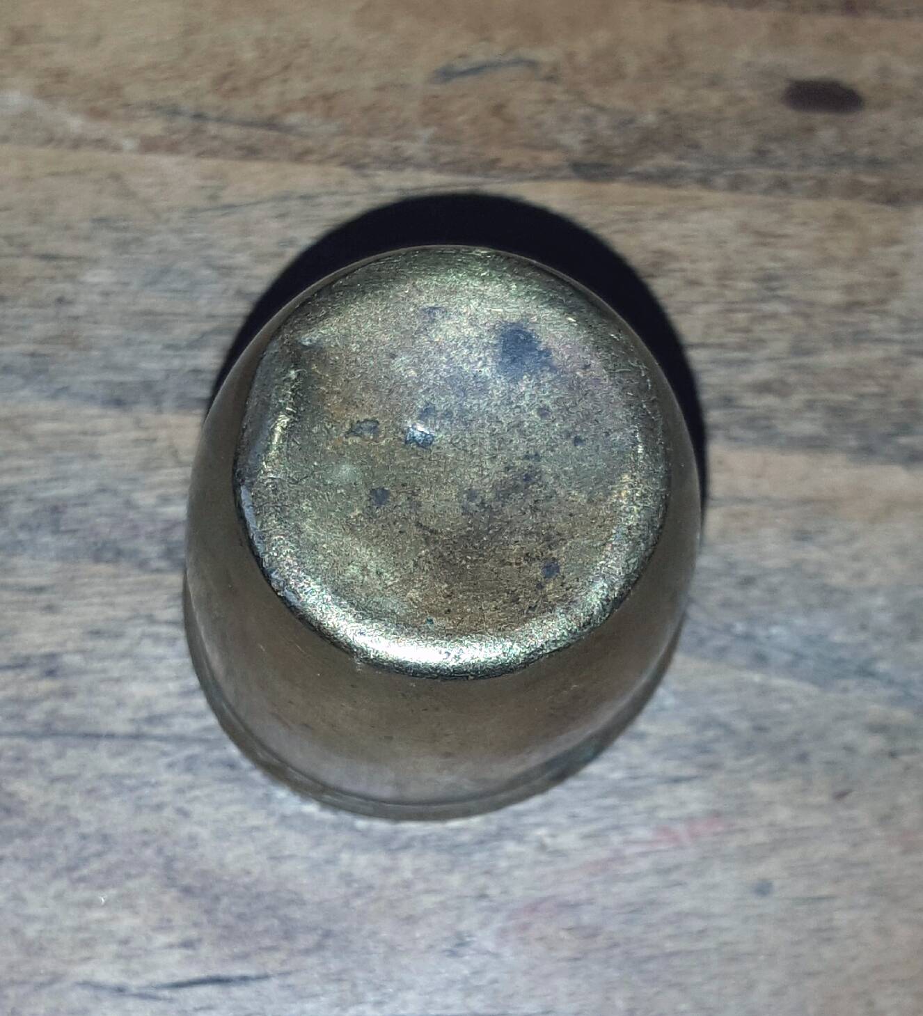Small brass goblet - old