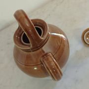 Jug with lid manufactured by Digoin