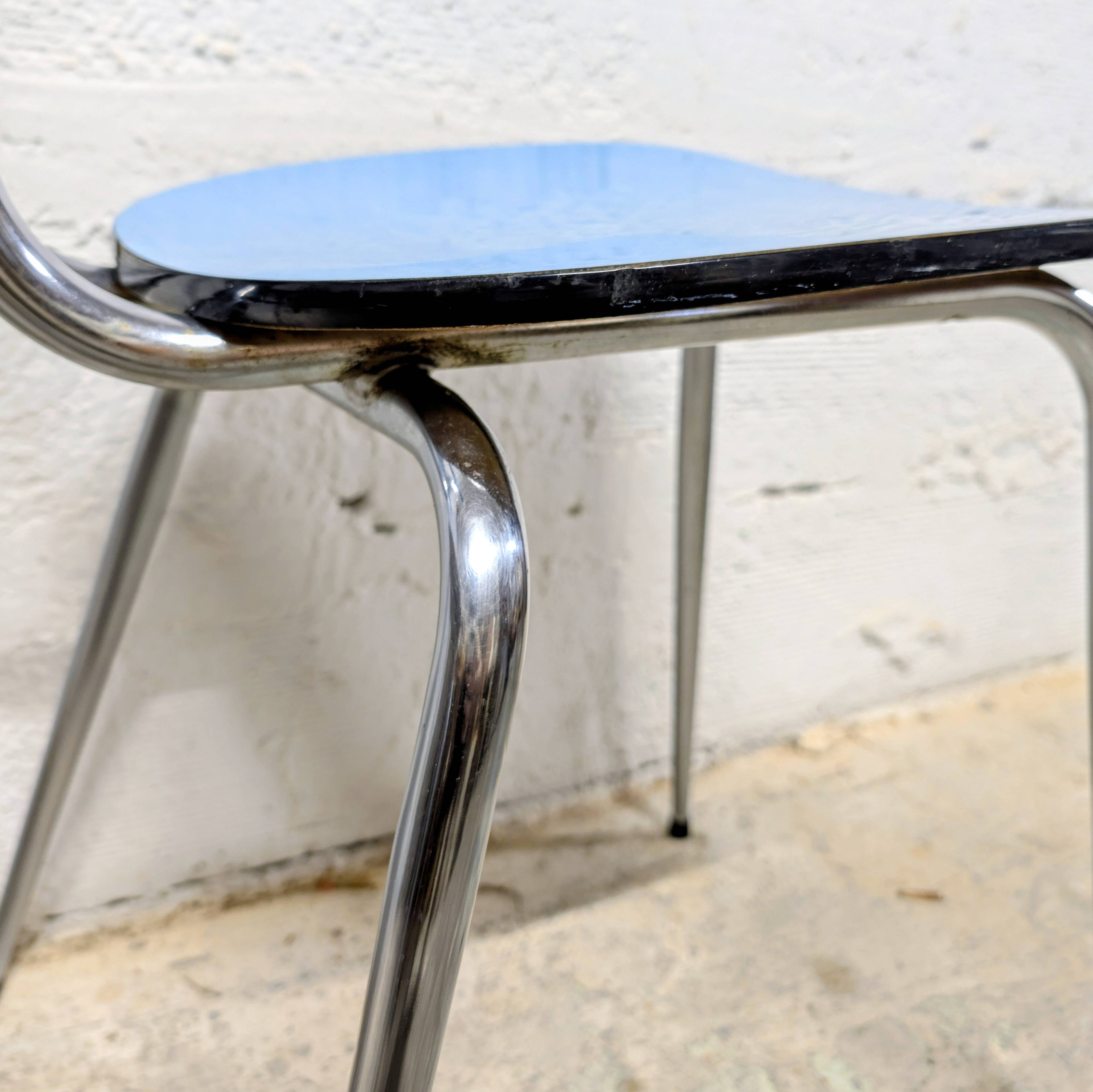 Pair of Formica chairs