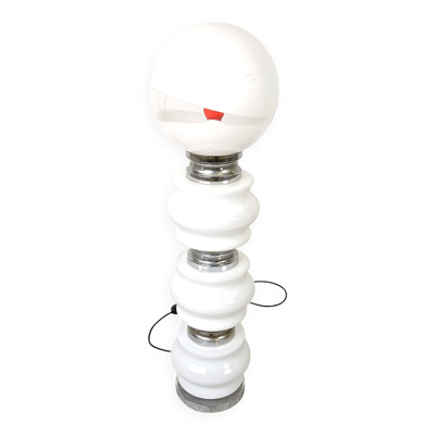 Lampe de sol vintage par Mazzega, années 1960