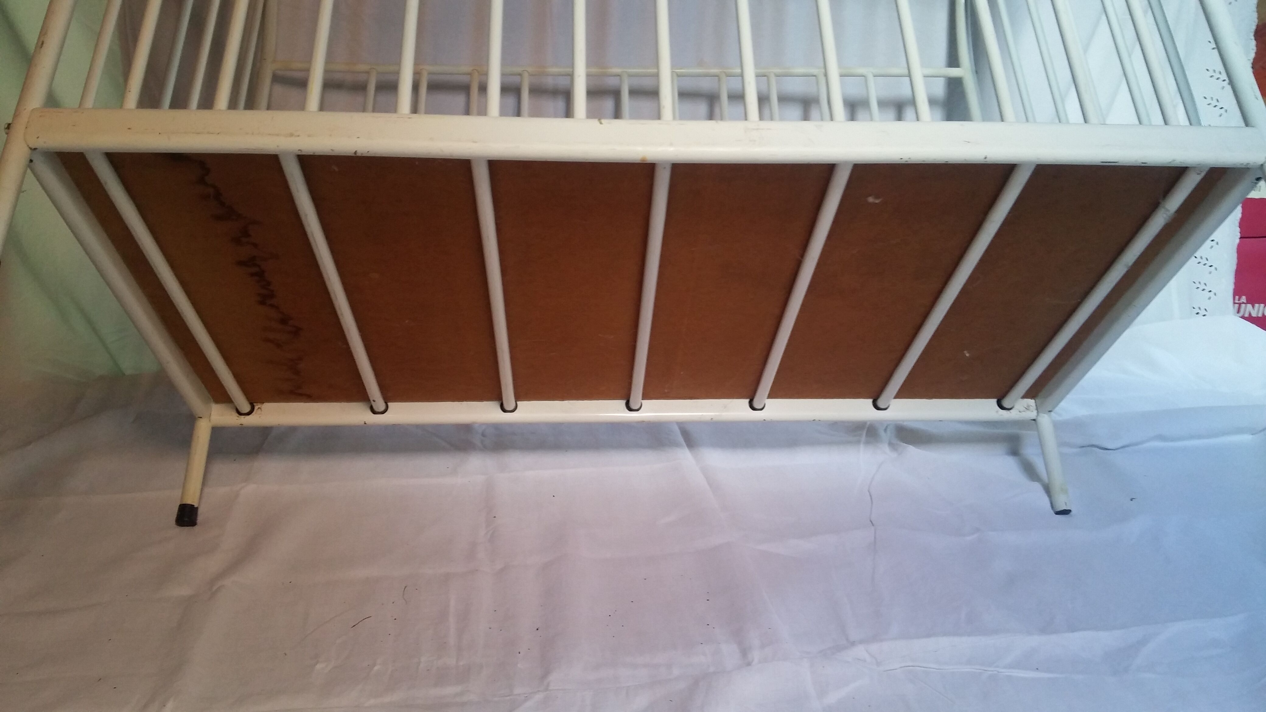 Vintage iron bedstead