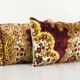 Set of 2 vintage velvet cushion covers 61x41 cm