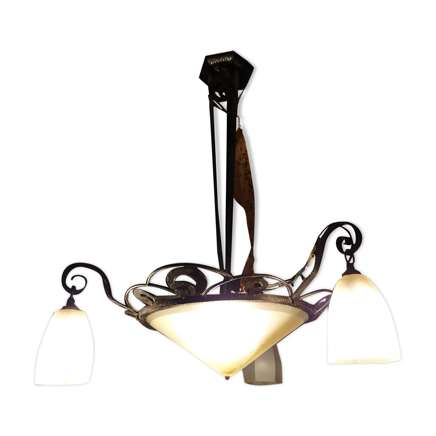Art deco chandelier