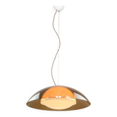Space Age Brown Ufo Lamp from Guzzini, 1970s