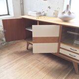 Enfilade vintage beech and white