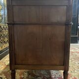 Commode d’époque Louis XVI en noyer et merisier Restaurée