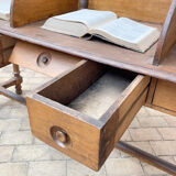Former oak bank counter, 1920