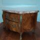 Miniature chest of drawers in Louis XV style marquetry