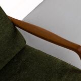 Danish Teak Rocking Chair by Ole Wanscher for France & Son, 1960s