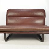 Vintage leather sofa by Kho Liang ie for Artifort, 1960s