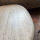 Travertine coffee table