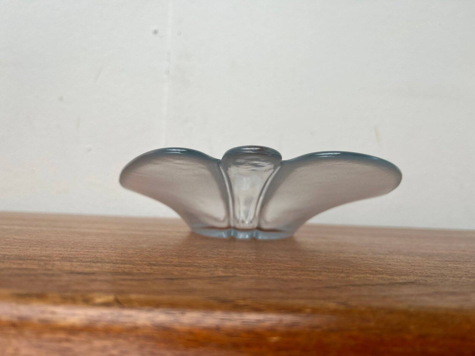 Vintage glass bowl from Holmegaard, 1970s.