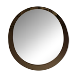 Two-Tone Oval Mirror by Antonio Lupi attributed to Cristal Luxor, 1960s