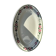 Oval dish with floral decoration