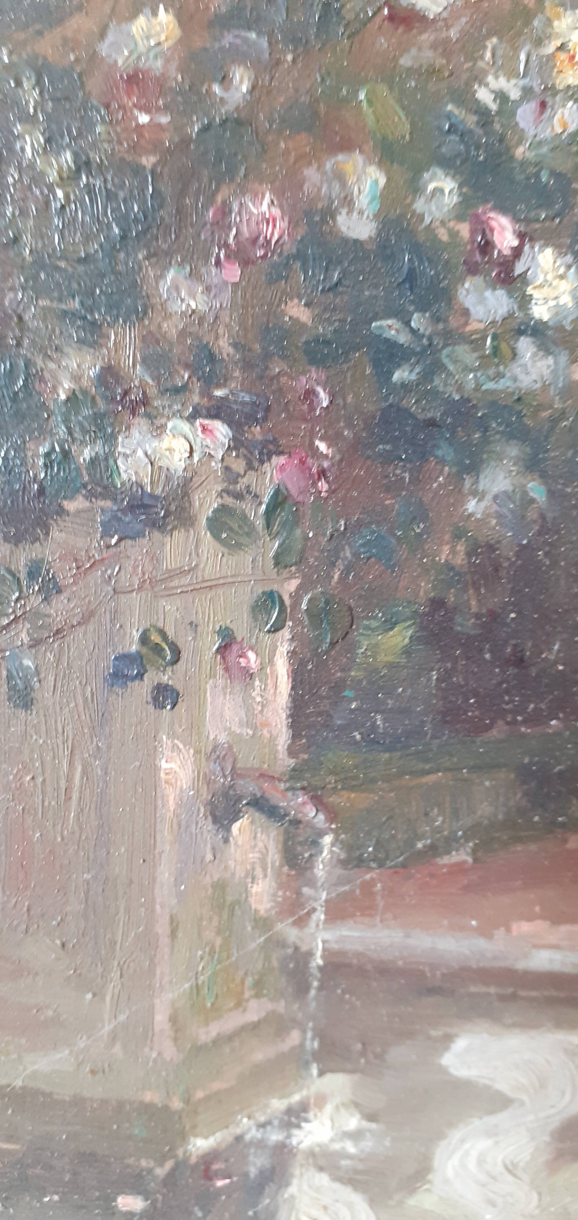tableau la fontaine aux roses