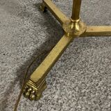 Brass floor lamp