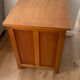 1950s vintage children's desk in light oak