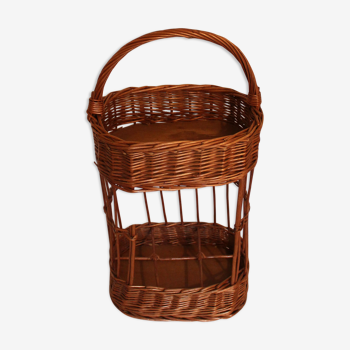 Wicker bottle