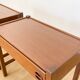 Pair of Scandinavian wooden bedside tables, 1960s
