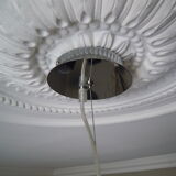 Suspension chromée projecteur