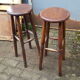 Paire de tabourets de bar vintage