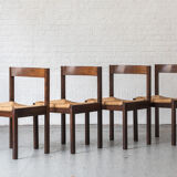 Set of 4 dining chairs by Gerard Geytenbeek for AZS Furniture, Dutch design 1960’s