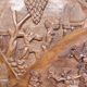 Important Monoxyle Panel, Bamoun Bas-Relief, Cameroon, Circa 1960