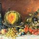 Jules Félix RAGOT (1835-1912) “Still life with fruit”.