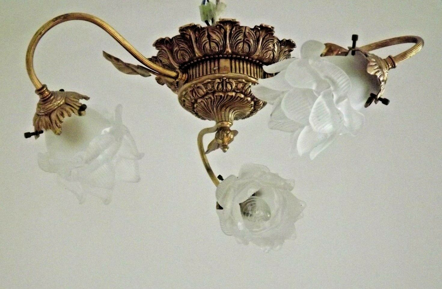 Lustre italien en bronze