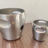 Champagne bucket 872 and ice bucket 871 edition alessi design luigi massoni & carlo mazzeri